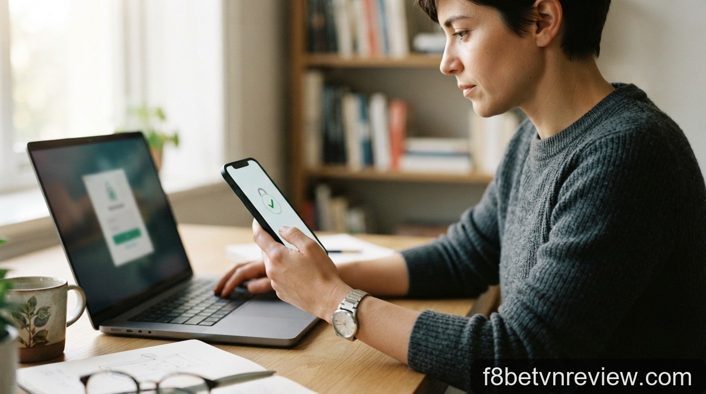 Hướng dẫn bảo mật tài khoản F8BET: 5 bước thiết lập xác thực 2 lớp năm 2026 - 2